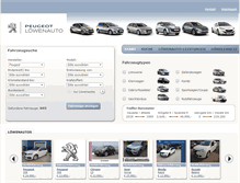 Tablet Screenshot of loewenauto.at